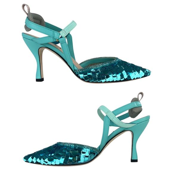 Fendi Sequined Heels - Picture 3 of 7